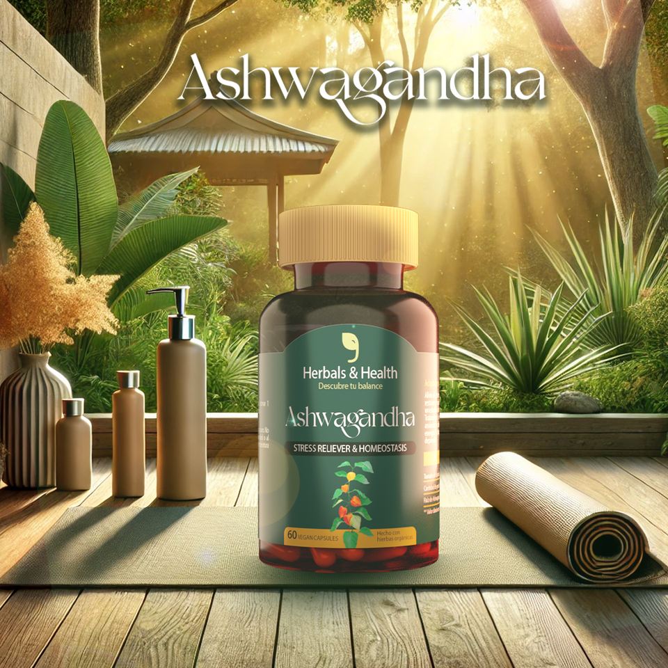 Ashwagandha Herbals y Health Capsula Vegana x60und